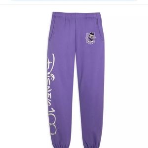 Mickey Mouse Disney100 Jogger Pants for Adults Size Extra Small NWT